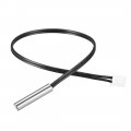 Uxcell 200k Ntc Thermistor Probe 15 7 Inch Stainless Steel Sensitive Temperature Temp Sensor For Air Conditioner