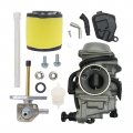 Carburetor For Honda Atc250sx Trx350 Trx300 Trx400 Trx450 Rancher 350 Carb With Air Filter Cleaner And Fuel Tank Petcock Valve