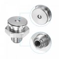 Push Button Grease Oil Cup 1 8-28g Male Thread 304 Stainless Steel Ball Oiler For Lubrication System