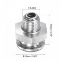Push Button Grease Oil Cup 1 8-28g Male Thread 304 Stainless Steel Ball Oiler For Lubrication System