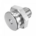 Push Button Grease Oil Cup 1 8-28g Male Thread 304 Stainless Steel Ball Oiler For Lubrication System