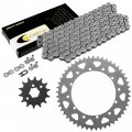Caltric Drive Chain And Sprocket Kit Compatible With Yamaha Yz250 Yz 250 1987 1988 1989 1992