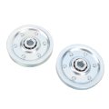 4pcs 3in Garage Door Pulley 200lb Load With Lubrication For Most Doors Fits 5 32 Inch Cable
