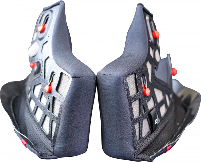 Scorpion Exo-r1 Air Cheek Pads Large Thin -5mm
