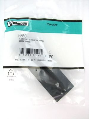 Panduit Fapb Fiber Adapter Panel Black