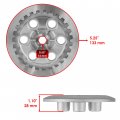 Caltric Clutch Pressure Plate Compatible With Yamaha Banshee 350 Yfz350 1987 1988 1989 1990-2006