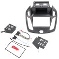 Hecasa 2 Din Dashboard Radio Panel Dash Kit For 2014-2018 Ford Transit Tourneo Connect 4-door Equipped Without Cd Player Am Fm 