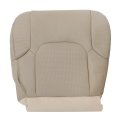 Driver Bottom Perforated Leather Seat Cover Beige Tan For Nissan Frontier 2005 2006 2007 2008 2009 2010 2011 2012 2013 2014 