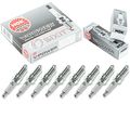 8 Pc Ngk V-power Spark Plugs For Gmc Sierra 2500 5 3l 6 0l V8 1999-2004 