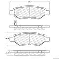 Stoptech 103 13370 Brake Pad Ceramic 