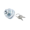 Hoypeyfiy Ignition Starter Switch With 2 Keys Key Actuated Silver Manual Operation Replacement For Troy Bilt Hustler Super Z 