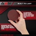 Abn Aluminum Oxide Sanding Discs 25-pack 3in 120 Grit Metal Wheels For Surface Prep And Finishing Work