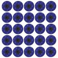 Abn Aluminum Oxide Sanding Discs 25-pack 3in 120 Grit Metal Wheels For Surface Prep And Finishing Work