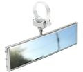 Axia Alloys 9 Inch Panoramic Rear View Mirror Silver Billet Aluminum Clamp On Dune Buggy Sand Rail 