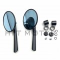 Httmt Cnc Aluminum Universal Side Rear Round Rearview Mirrors Motorcycle Street Bike