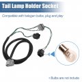 X Autohaux Tail Lamp Holder And Wiring Harness Left Driver Side For Chevrolet Silverado 1500 2007-2013