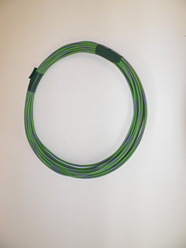 18 Ga Awg Lite Green Violet Striped Automotive Truck Motorcycle General Purpose Gxl Wire 94 O D 25 Superior Abrasion Resistance