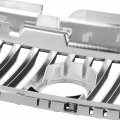Fo1200468 Factory Style Front Bumper Grill Grille Assembly Compatible With Mercury Mariner 2005-2007 Chrome Black