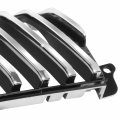 Fo1200468 Factory Style Front Bumper Grill Grille Assembly Compatible With Mercury Mariner 2005-2007 Chrome Black