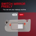 Sun Visor Left Driver Side Gray For Hyundai Getz 2002 2012 Replacement Part 852201c200qs 85220 1c200qs Direct Fit Interior