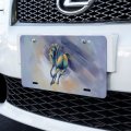 Graphics More Horse Running Painting Cool Colors Novelty Metal Vanity Tag License Plate 