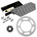 Caltric O-ring Drive Chain And Sprocket Kit Compatible With Kawasaki Kx250 Kx 250 1992 1993 1994 1995 1996