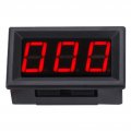 3 Digits Led Digital Ammeter Ampere Meter Current Panel Micro Adjustment Dc 0-1a Adjustable And Resistance Font Backlight Red