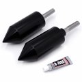 Httmt- Spike Frame Slider Crash Protector Billet Aluminum For 1999-2002 Yzf R6 Yzfr6 P N Mt290-009