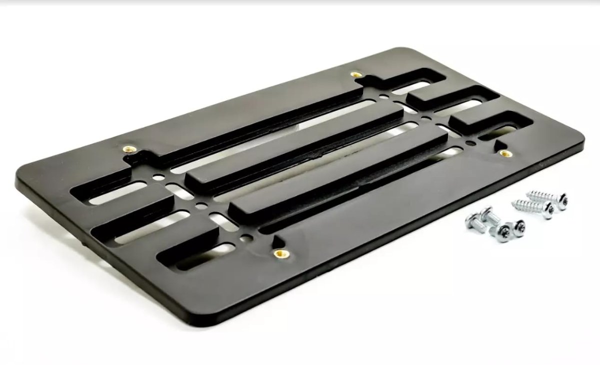 Front Bumper License Plate G Mounting Relocator Adapter Kit Bracket For Polestar All Models A Holder With 2 Screws 4 Bolts