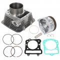 Cylinder Piston Assembly Fit For Kawasaki Bayou 300 Klb 2x4 1989-2004 Klf300c 4x4 1989-2005 Prairie 300 Gasket Kit 11005-1533