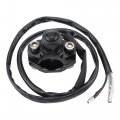 Goofit Cnc Universal Motorcycle Engine Stop Start Kill Switch Button With Mounting Backplate Compatible Replacement For Pit