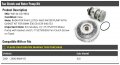 Fan Clutch And Water Pump Kit Compatible With 2001-2006 Bmw X5 3 0i