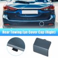 X Autohaux Blue Rear Right Bumper Tow Hook Towing Eye Cover Cap Replacement Gjr950ek1 For Mazda 6 2013 2014 2015 2016 2017 2018