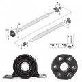 Qiilu Driveshaft Center Carrier Bearing Support 26121226731 26111227410 Fit For E36 E39 318i