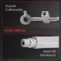 A-premium Power Steering Hose Pressure Line Assembly Compatible With Nissan Murano 2003-2007 V6 3 5l Fwd From Pump