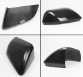 Direct Add-on Carbon Fiber Side Mirror Cover Caps Fits For Compatible With 2015-2020 Ford Mustang S550 Model W O Led Signal