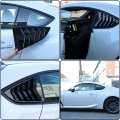Rear Side Window Louvers Cover Trim Abs 2pcs Compatible With Subaru Brz Zd8 2022 2023 Toyot 86 Gr86 2022 Shark Gills Styling