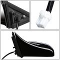 Auto Dynasty Mi1320123 Oe Style Powered Heated Driver Left Side View Door Mirror Compatible With Mitsubishi Galant 99-03