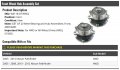 Front Wheel Bearing Hub Assembly Set Of 2 Compatible With 2005-2012 Nissan Pathfinder 4wd