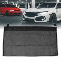 Uxcell 2 Pcs 100cm X 50cm Auto Car Window Side Folding Sun Shade Black Mesh