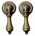 Nesha Cudgel 2 Inch Tear Drop Smaller Cabinet Pulls Set Of 