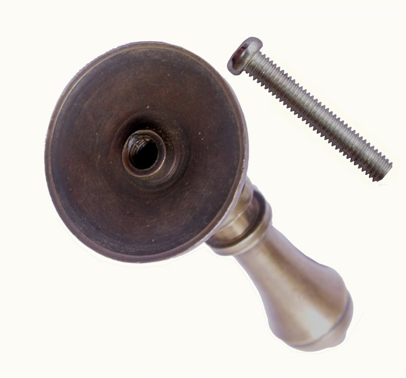 Nesha Cudgel 2 Inch Tear Drop Smaller Cabinet Pulls Set Of