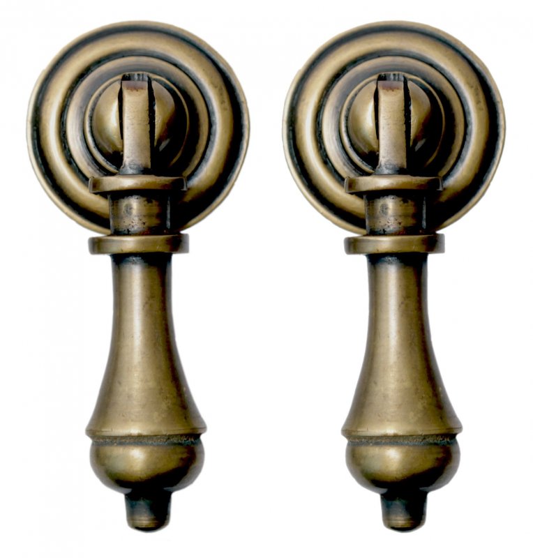 Nesha Cudgel 2 Inch Tear Drop Smaller Cabinet Pulls Set Of