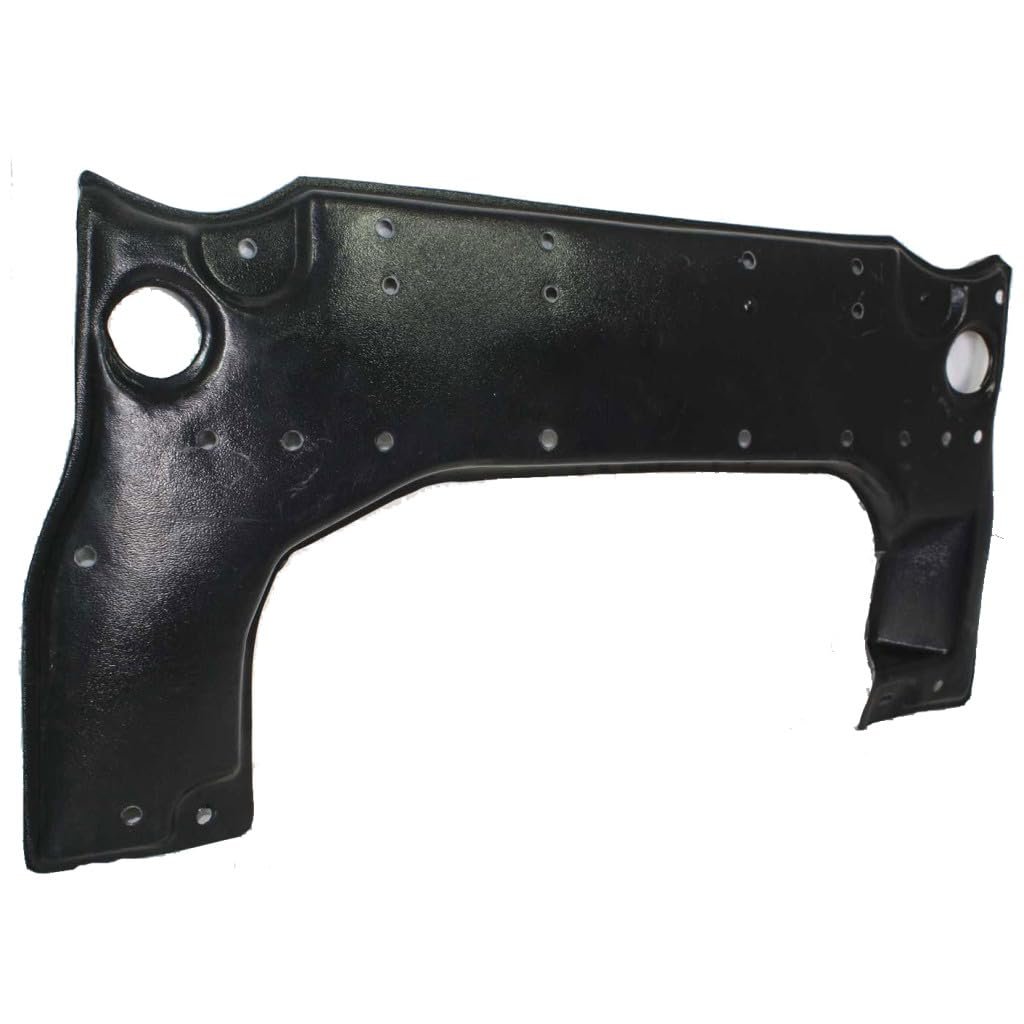 Engine Splash Shield Rear Lower For Lexus Is350 2010 2011 2012 2013 Rwd Replacement Lx1228110 Black Plastic Standard Style