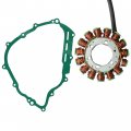 Caltric Stator And Gasket Compatible With Yamaha Rhino 700 Yxr700f 4x4 Fi Special Edition 2008 2009