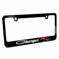 Ipick Image Made For Dodge Charger R T Classic Black Metal License Plate Frame