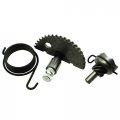 Tc-motor Kick Starter Start Shaft Idle Gear For 49cc 50cc 80cc Gy6 139qmb Scooter Moped