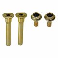 Disc Brake Caliper Bolt For Honda Ridgeline 2006 To 2011 Steel Front Hardware Alx Pau Db Hw5072 Cl360a52 Black Standard 