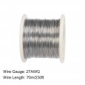 Uxcell 27 Gauge Resistance Wire Wrapping 230ft Nichrome Heating Resistor Wires