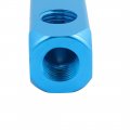 Uxcell 1 4bsp Thread 6 Ways Air Pneumatic Aluminum Manifold Block Splitter